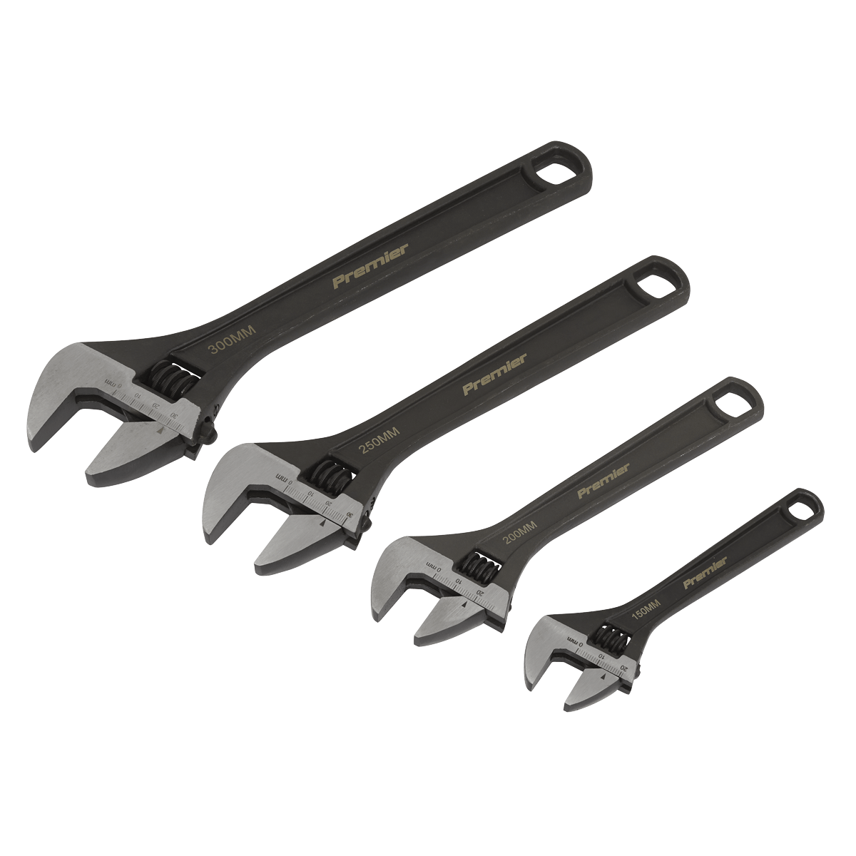 4pc Adjustable Wrench SetAK9567