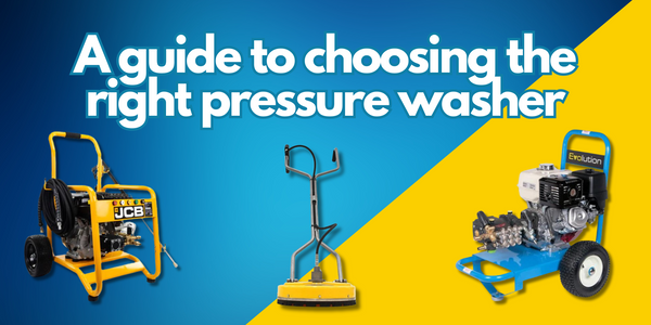 A quick guide to choosing the right pressure washer