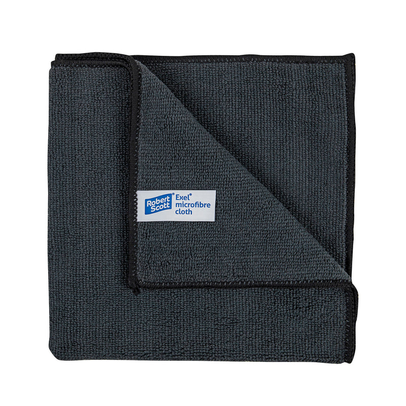 Microfibre Cloth Exel 40x40cm - Black