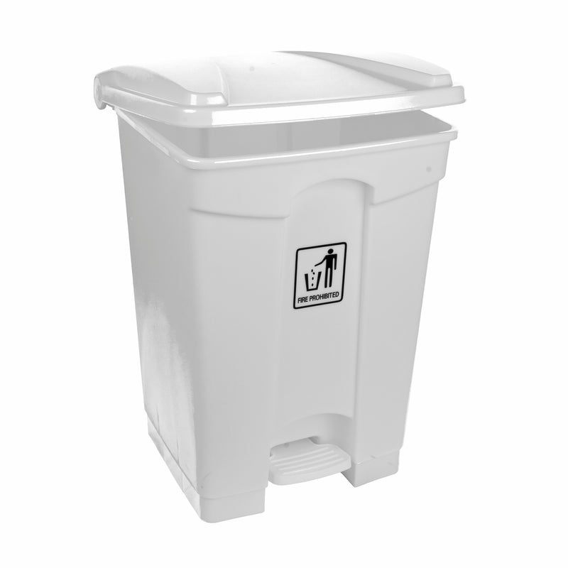 Pedal Bin Polypropylene 45 Litre - White