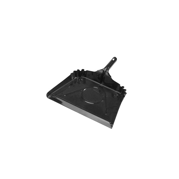 Steel Dustpan Extra Wide Black