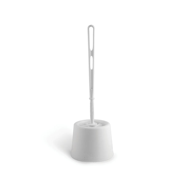 Toilet Brush & Holder Contract - White