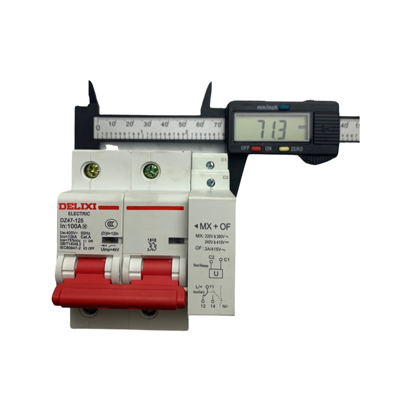 1038412 - Circuit breaker 2P 100A for DHY34KSE-DHY22KSEm-DHY28KSE-DHY28KSEm-Canopy(2/4)-23-1