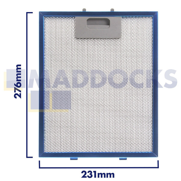 Universal 231mm x 276mm Wire Mesh Cooker Hood Filter