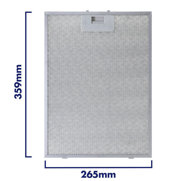 Universal 265mm x 359mm Wire Mesh Cooker Hood Filter