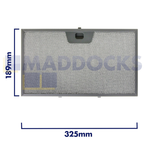 Universal 325mm x 189mm Wire Mesh Cooker Hood Filter