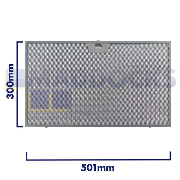 Universal 506mm x 300mm Wire Mesh Cooker Hood Filter