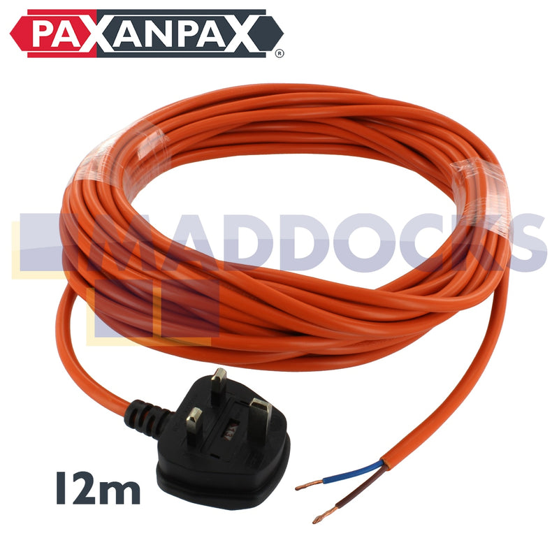 Mains Power Cable Suitable For Bosch Rotak 34 34R 36 36R Lawnmowers - 12m