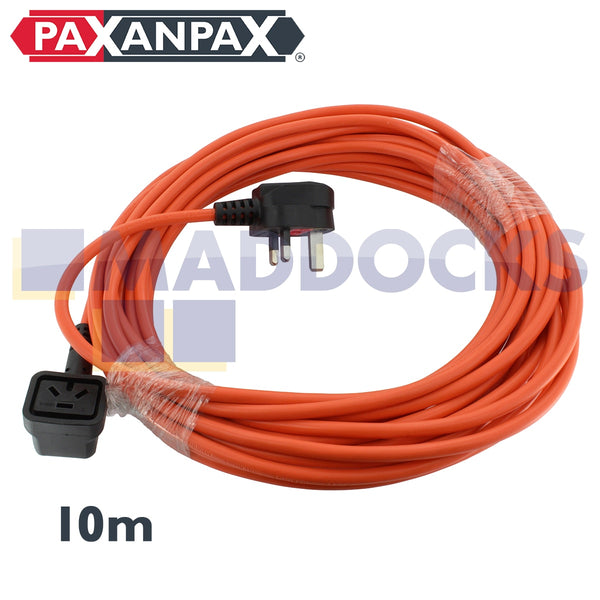 Numatic Nu Plug 2 Core Plug In Orange Mains Cable For Numatic Vacuums 12m