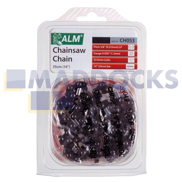 Universal Chainsaw Replacement Chain - 35cm/14", 53 Drive Link