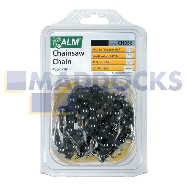 Universal Chainsaw Replacement Chain - 40cm/16", 56 Drive Link