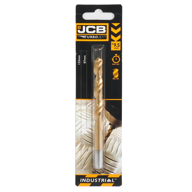 JCB Turbojet 7 Point HSS Drill Bit 9.5x133mm