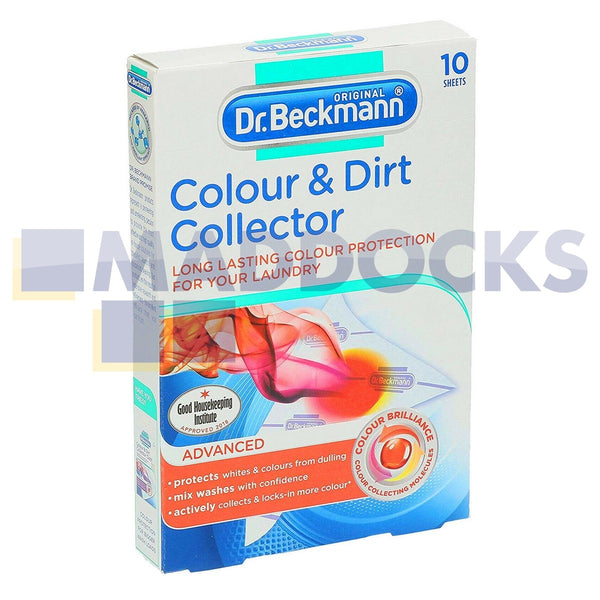 Dr Beckman Colour and Dirt Collector Sheets - Pack of 10