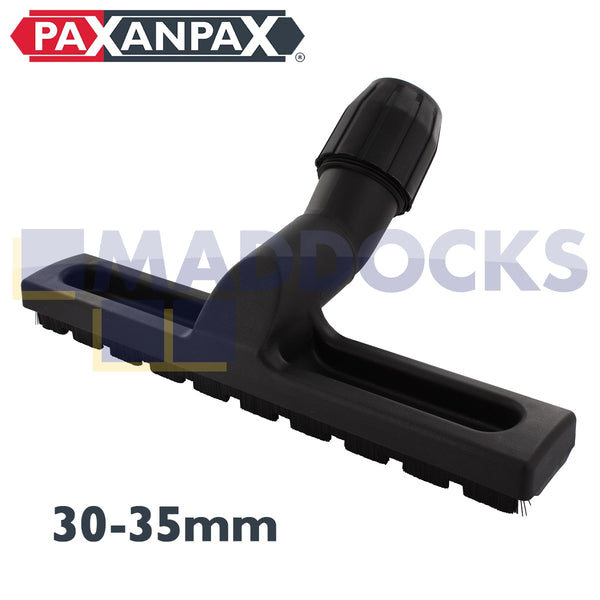 Universal 30mm - 35mm Hard Floor Tool - 300mm Wide Hard Floor / Parquet Brush With Wheels