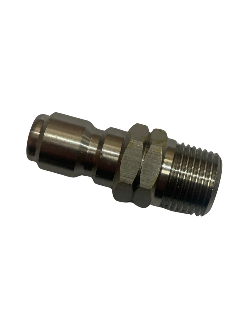 1361084 - Quick release Plug 3/8"MNPT (SS)