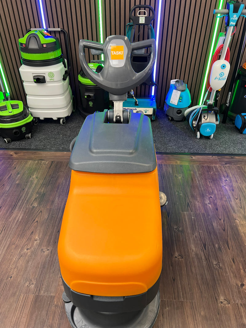 Refurbished Taski Swingo 455B Pedestrian Scrubber Dryer