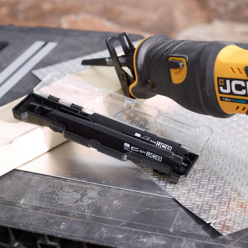 JCB 12pc Reciprocating Saw Blade Set BIM Blades