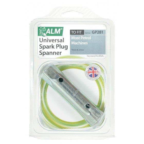 ALM Garden Accessory ALM Universal Multi Brand Spark Plug Spanner 19mm / 21mm GP281 - Buy Direct from Spare and Square