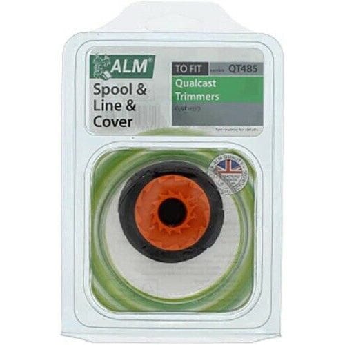 ALM Strimmer Spares ALM QT485 Universal Strimmer Spool, Line And Cover - Suits Qualcast 5016531348509 QT485 - Buy Direct from Spare and Square