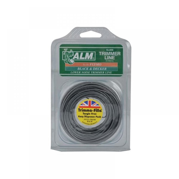ALM Strimmer Spares ALM SL009 Universal Low Noise Strimmer Line Wire - 25m 1.5mm 5016531400900 SL009 - Buy Direct from Spare and Square