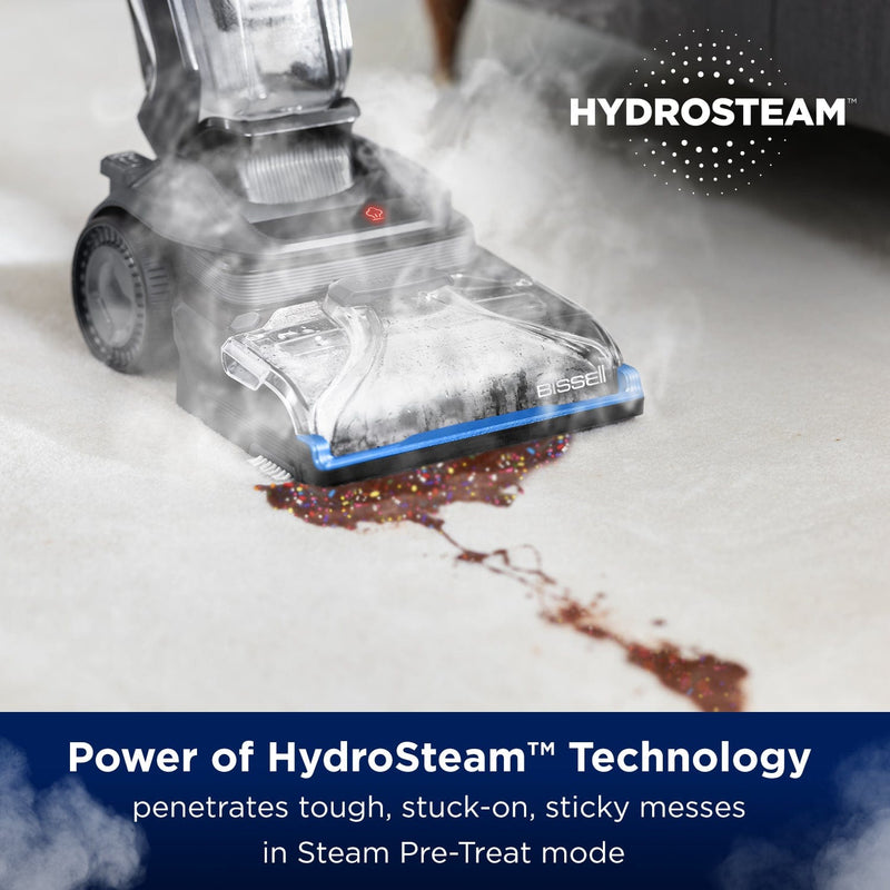 Bissell Carpet Cleaner Bissell HydroSteam Revolution Carpet Deep Cleaner With Steam 3670E - Buy Direct from Spare and Square
