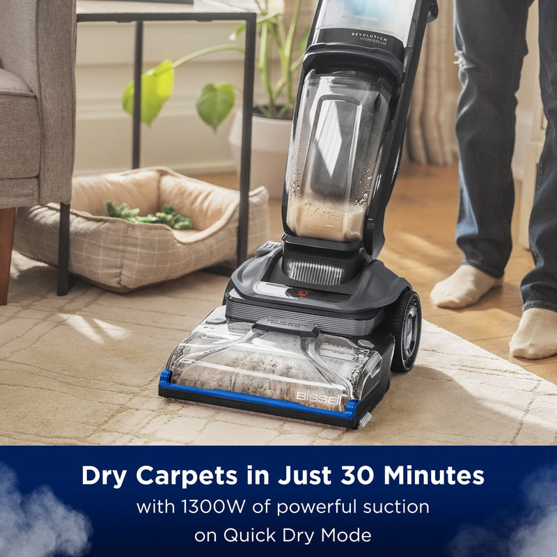 Bissell Carpet Cleaner Bissell HydroSteam Revolution Carpet Deep Cleaner With Steam 3670E - Buy Direct from Spare and Square