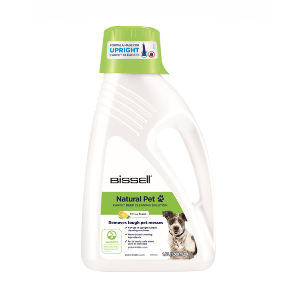Bissell Cleaning Chemicals Bissell Natural Pet Carpet Deep Cleaning Solution - 1.5 litres 011120262858 3242 - Buy Direct from Spare and Square