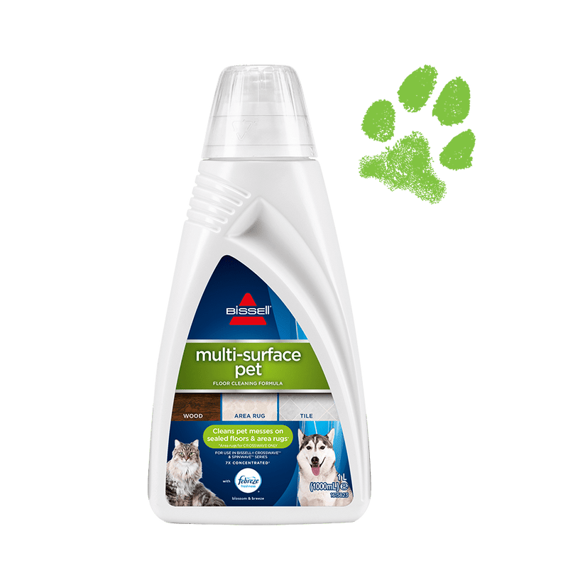 Bissell Cleaning Chemicals Bissell Pet Multi-Surface Floor Cleaning Solution - 1 Litre - Febreze Fragrance 011120247565 2550 - Buy Direct from Spare and Square