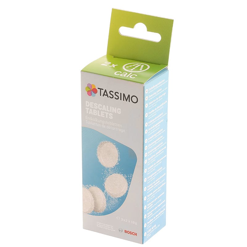 Bosch Descaler Genuine Bosch Tassimo Descaling Tablets - Pack Of 4 Tablets - TCZ6004 311909 - Buy Direct from Spare and Square