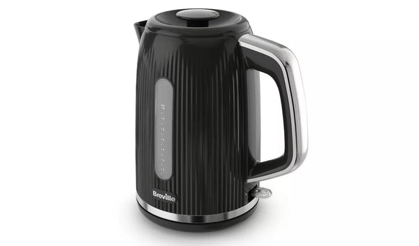 Breville Kettle Breville Bold 1.7L Black Textured Kettle VKT221 - Buy Direct from Spare and Square