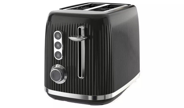 Breville Toaster Breville Black and Chrome Bold 2 Slice Toaster 5060569673508 VTR001 - Buy Direct from Spare and Square