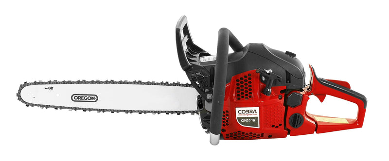 Cobra Chainsaw Cobra 16" Petrol Powered Chainsaw 5055485036353 CS42016 - Buy Direct from Spare and Square