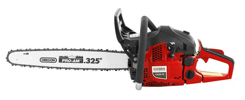 Cobra Chainsaw Cobra 18" Petrol Powered Chainsaw 5055485036360 CS52018 - Buy Direct from Spare and Square