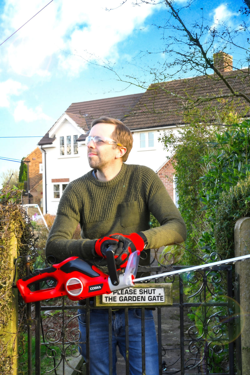 Cobra Garden Strimmer Cobra 55cm / 22” Electric Hedgetrimmer 5055485038234 HT550E - Buy Direct from Spare and Square