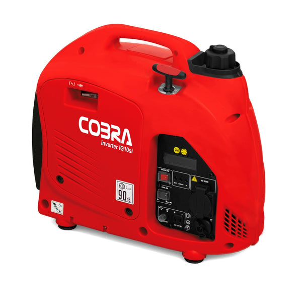 Cobra Generator Cobra 1.0kW 4-Stroke Petrol Generator 5055485037770 IG10SI - Buy Direct from Spare and Square
