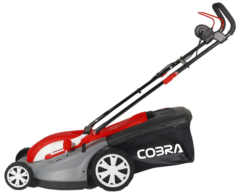 Cobra Lawnmower Cobra 16" Electric Lawnmower with Rear Roller 5055485035950 GTRM40 - Buy Direct from Spare and Square