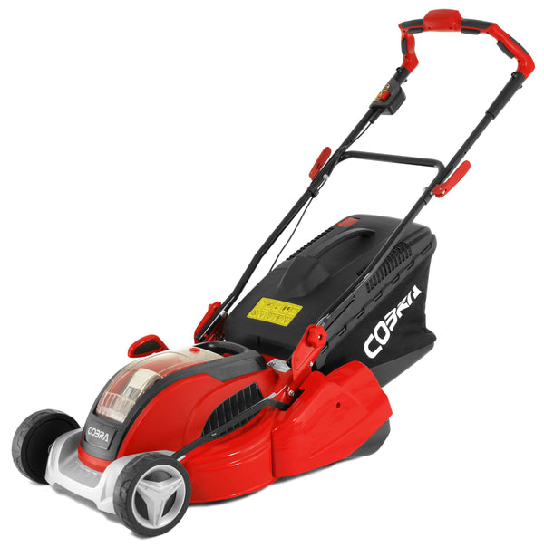Cobra Lawnmower Cobra 16" Li-ion 40V Cordless Rear Roller Mower 5055485036964 RM4140V - Buy Direct from Spare and Square