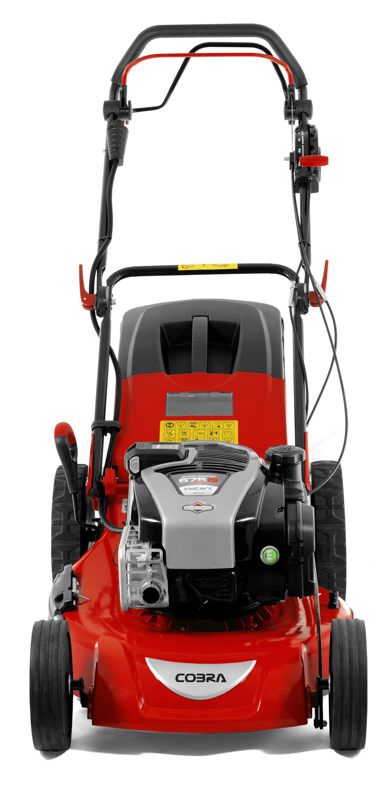 Cobra Lawnmower Cobra 20" Aluminium Deck & B&S InStart 5055485038470 MX515SPBI - Buy Direct from Spare and Square