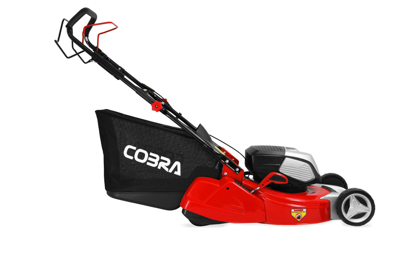 Cobra Lawnmower Cobra 20" Twin 40v Li-ion Lawnmower 5055485038357 RM51SP80V - Buy Direct from Spare and Square