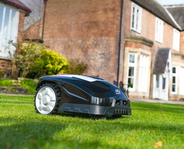 Cobra Lawnmower Cobra Midnight Black 1200sq/m Robotic Mower 5055485038173 MOWBOT1200 - Buy Direct from Spare and Square
