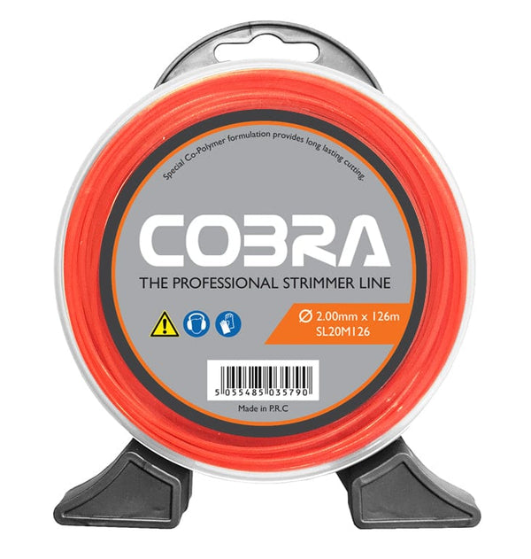 Cobra Strimmer Spares Cobra 2mm x 126m Trimmer Line SL20M126 - Buy Direct from Spare and Square