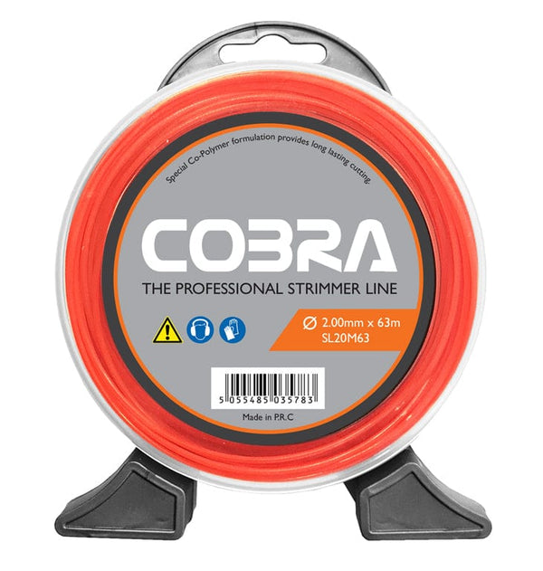 Cobra Strimmer Spares Cobra 2mm x 63m Trimmer Line SL20M63 - Buy Direct from Spare and Square