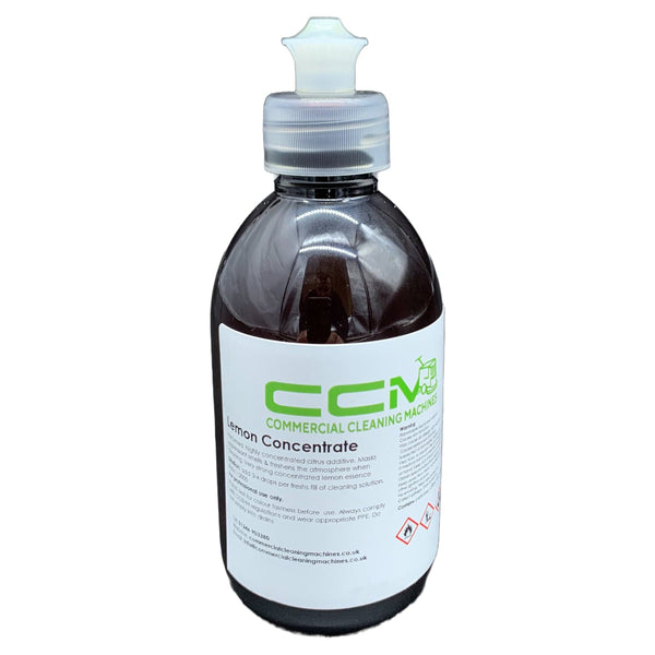 Commercial Cleaning Machines Cleaning Chemicals CCM Lemon Super Concentrate Freshener - 250ml 01238091294842 23005-250 - Buy Direct from Spare and Square