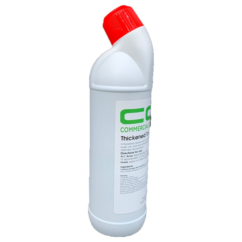 Commercial Cleaning Machines Cleaning Chemicals CCM Thickened Toilet Cleaner - 1 Litre 722777681335 C309/1TD - Buy Direct from Spare and Square