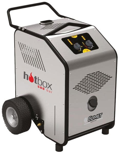 Dual Pumps Pressure Washer Comet HotBox - 25lpm Max Flow 350bar Max Pressure 9040001000 - Buy Direct from Spare and Square