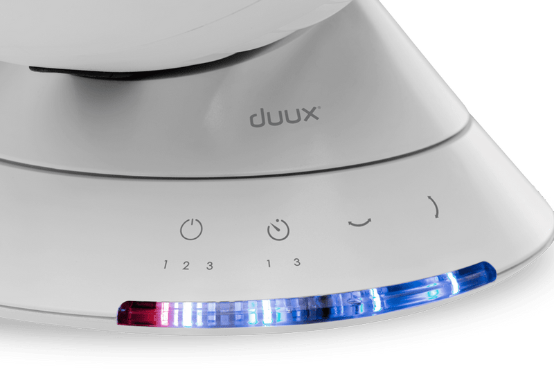 Duux Fan Duux White Globe Table Fan - Quiet, Powerful and Stylish Fan 8716164993264 DXCF08UK - Buy Direct from Spare and Square
