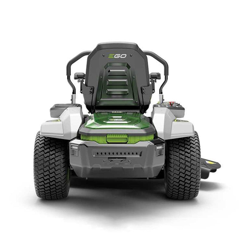 EGO Lawnmower EGO Z6 Zero-Turn 107cm pressed steel deck (side discharge, w/ mulching plug); LAP BAR c/w Charger 6924969118221 ZT4201E-L - Buy Direct from Spare and Square