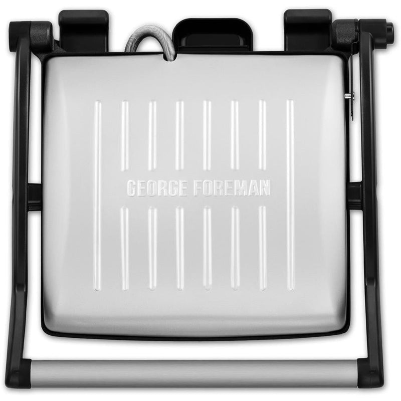 George Foreman Griddles George Foreman 26250 Electric Grill & Sandwich Maker Flexe 1800w White Gold 5038061135299 26250 - Buy Direct from Spare and Square