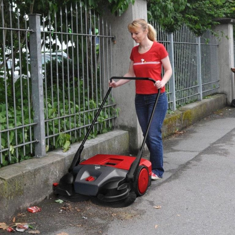 Haaga Sweeper Haaga 697 Profi Plus Battery Powered Powerful Indoor or Outdoor Sweeper Haaga 697 - Buy Direct from Spare and Square