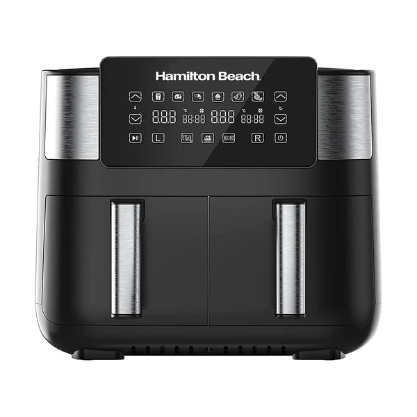 Hamilton Beach Air Fryer Hamilton Beach Healthy Cook Dual Air Fryer - 8 Litre 5060916370005 HB4006 - Buy Direct from Spare and Square